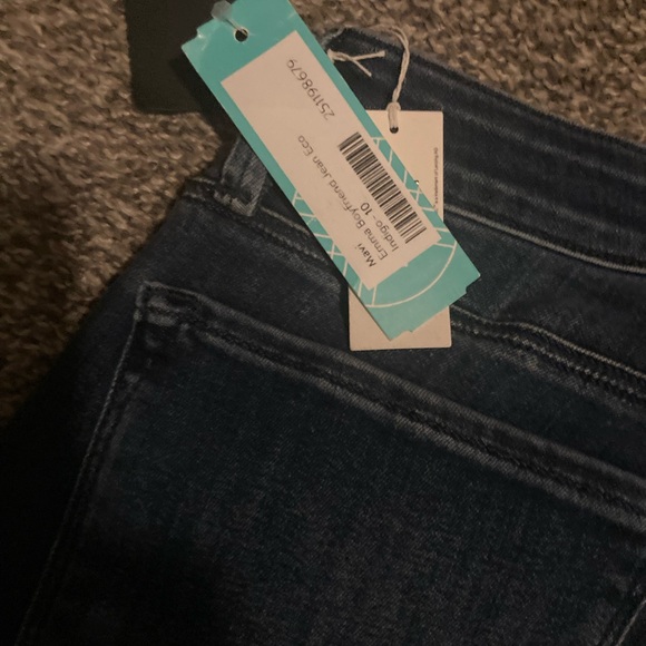 NWT Stutch Fix Emma Boyfriend Slim Eco Jean/ Indigo/ size 10 - Picture 10 of 11